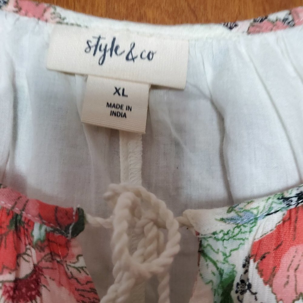 Style & Co Top XL‎ - Picture 3 of 3